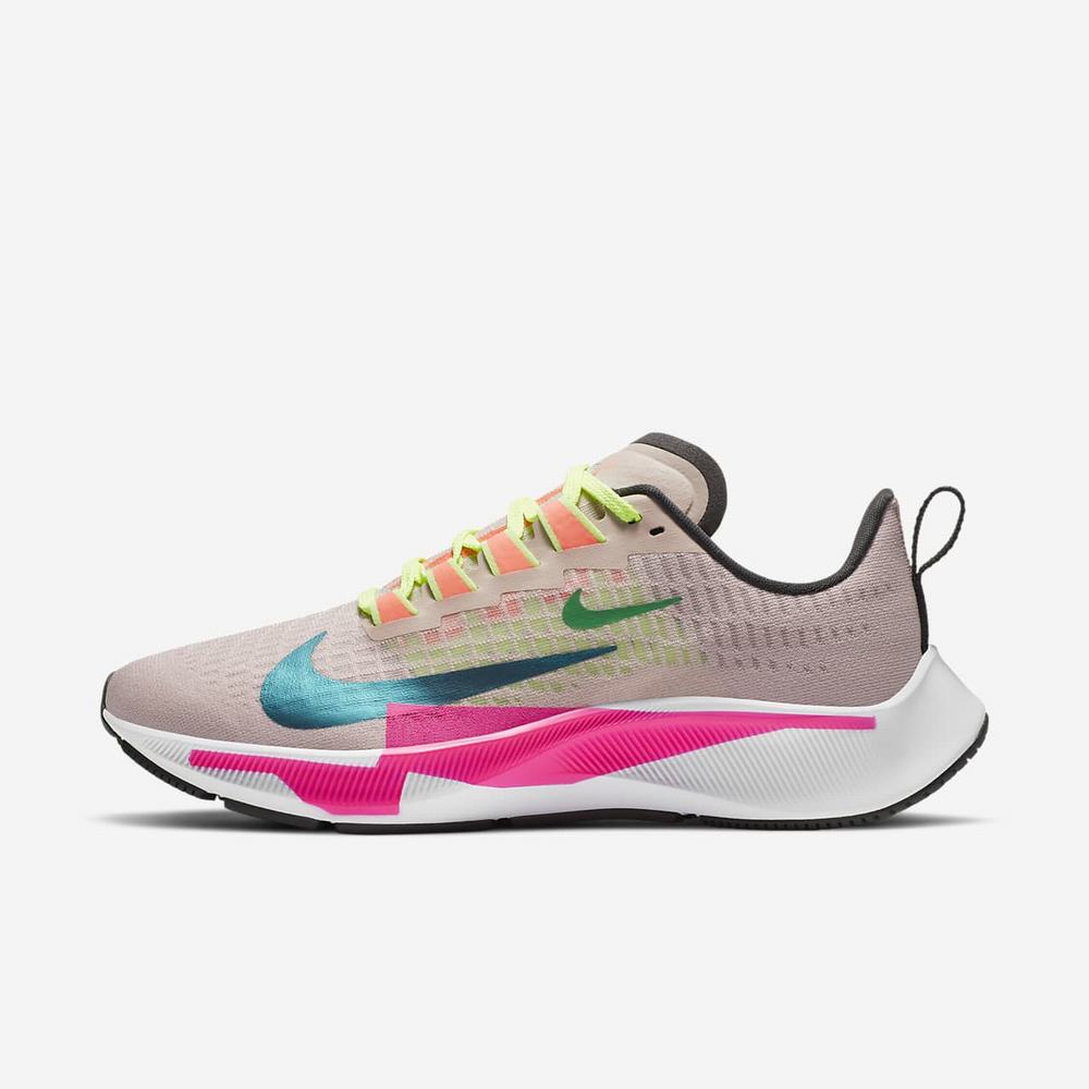 Chaussure De Running Nike Air Zoom Pegasus 37 Premium Rose 8293-614 Barely Rose/Pink Blast/Atomic Pink/Bright Spruce Femme | BMZ-04390460